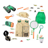 Juguetes Para Niños Kit De Disfraz De Explorador Para