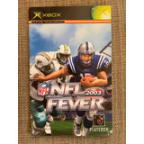 Manual Nfl Fever 2003 Para Xbox Clásico - No Incluye Juego