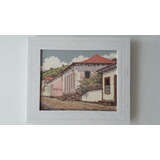 915- Joel F. Do Amaral. Ost 38x32cm C/mold. Tiradentes - Mg.