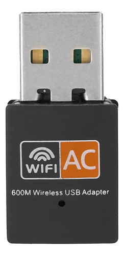 Adaptador Wifi Usb Doble Banda 2.4g 5g 600mbps