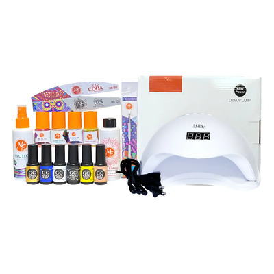 Kit Basico Gel 1 Paso Semipermanente + Lampara + Regalos | Envío gratis