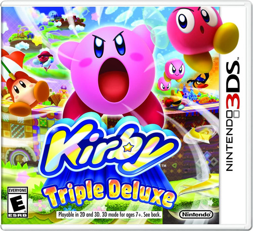Jogo Nintendo 3ds Kirby Triple Deluxe Midia Fisica