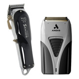 Kit De Máquinas Wahl Senior Cordless E Andis Shaver Ts-2