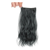 Pelo Sintético Pelo Rizado 25cm Mini Hair Pad Pelo Natural