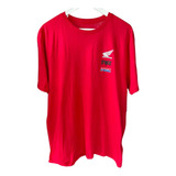 Remera Fox Color Rojo - Honda Original Paperino