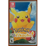 Jogo Pokémon Let's Go Pikachu Nintendo Switch