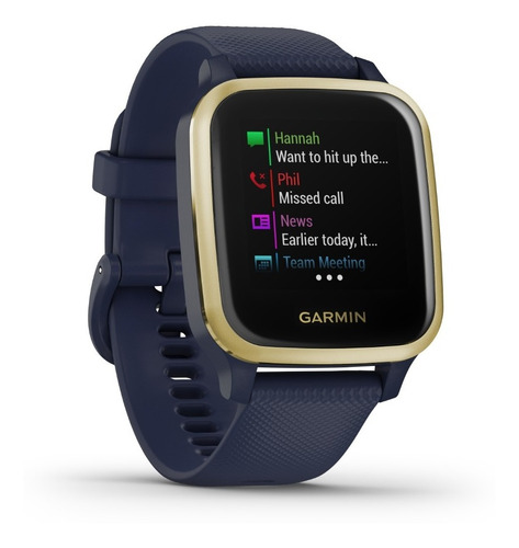 Reloj Garmin Venu Sq Musica Rectangular Smartwatch Garminpay