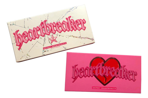 Jeffree Star Highlighter Palette Modelo Heartbreaker 3 Tonos