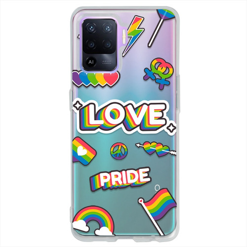 Funda Oppo Antigolpes Pride Orgullo Gay Lgbt