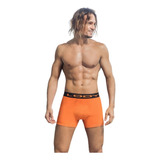 Pack 3 Boxer Lody Pierna Corta Algodon Lycra Liso 742