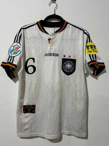 Camisa Alemanha Euro 1996 Sammer 6 Oficial