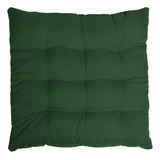 Almofada Assento Futton 60x60 Verde Musgo Decoração Pallet Cor Verde-musgo Desenho Do Tecido Liso