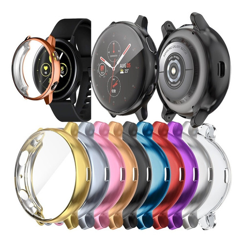 3 Cases Protector Tpu Mica Galaxy Watch Active 1 Y 2 40/44mm