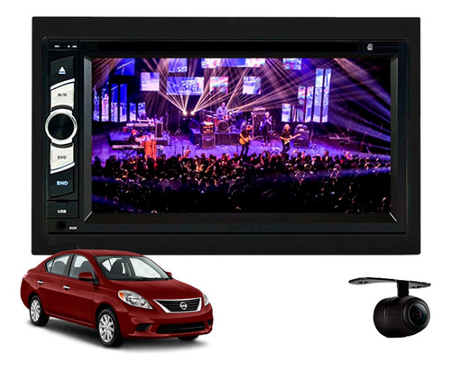 Central Multimídia Dvd Nissan Versa 2011 2012 2013 2014