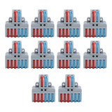 10* Bloques Terminales 2entradas 6salidas Cableado Eléctrico