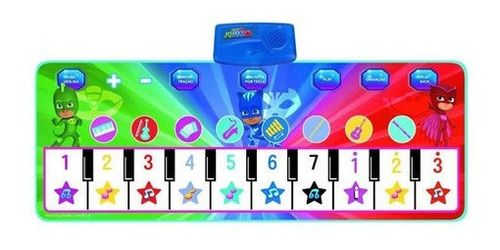 Tapete Musical Piano De Pjmasks Pilhas Candide 1734