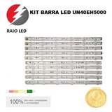 Kit 10 Barra Led Un40eh5000 Un40eh5300 Un40eh6030 Novo C/ Nf