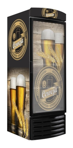 Adesivo Personalizado Cervejeira Com Transparente Na Porta