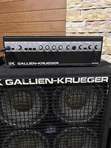 Gallien Krueger -rb 800 E Caixas 4x10 1x15