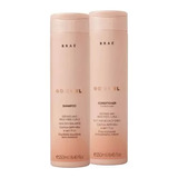 Braé Go Curly Shampoo Condicioandor Cachos Sem Frizz 2x250ml