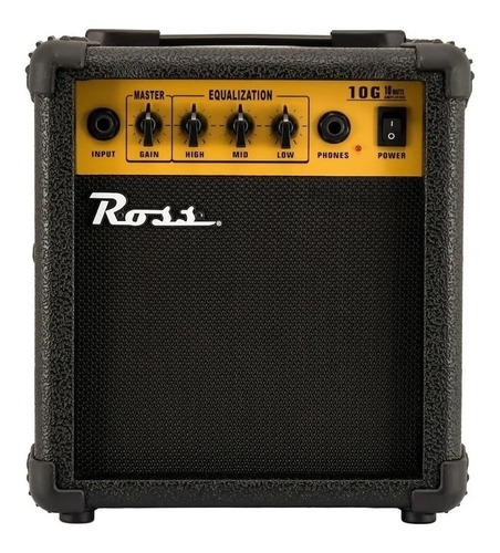 Amplificador De 10w Para Guitarra Eléctrica Ross G-10