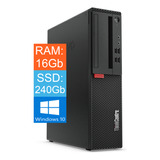 Desktop Lenovo Core I7 7 Geração 16gb Ddr4 Ssd 240gb