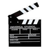 Película De Cine Clapper Board Wooden, Director Totalmente I