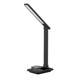 Velador Led Mesa Táctil Dimeable Carga Inalám. Venus Negro