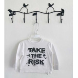 Sudadera Camiseta Bebé Niño Talla 3 A 6 Meses Lefties Blanca