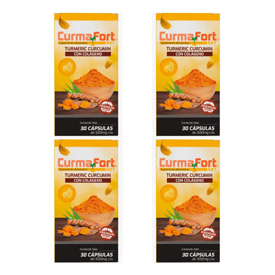 Curmafort Nat 30 Caps De 500 Mg (turmeric Curcumin) | Meses sin interés