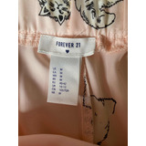 Pijama Satén Forever 21 Gatitos