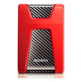 Disco Duro Externo Adata Dashdrive Durable Hd650 Ahd650-1tu3 1tb Rojo