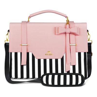 Maletín Bolsa Para Laptop Dama 15.6 Pulgadas Matein 1339, Mochila Elegante Para Mujer Con Compartimentos, Ideal Para Oficina, Escuela, Trabajo Diario Y Viajes | Meses sin interés