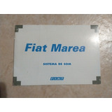 Manual Do Aparelho De Som Original Fiat Marea Ano 1998 K959