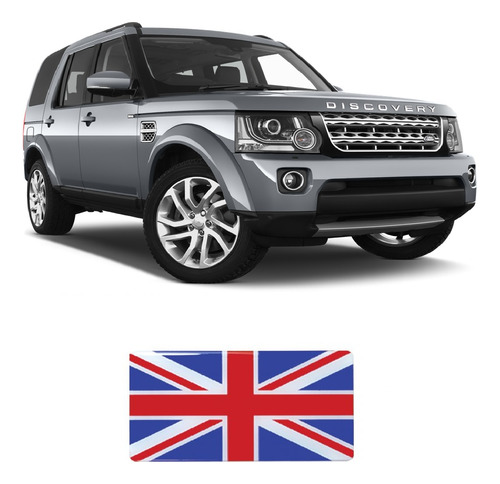 Adesivo Inglaterra Bandeira Orig Land Rover Discovery