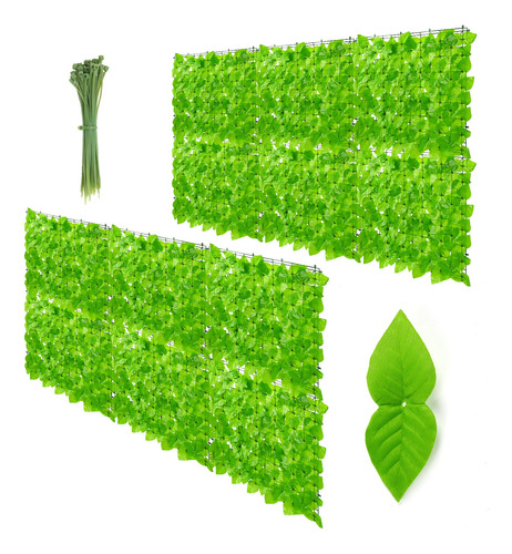 Muro Verde Follaje Artificial Jardin Vertical Sintetico 12pz