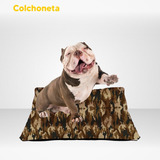 Colchoneta Para Mascota Perro O Gato Relleno Premium Mediana