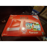 Consola Wii Roja Con Caja Con 2 Juegos