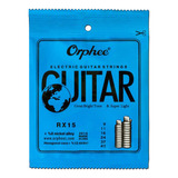 Juego De Cuerdas Light Guitar String Rx15 Orphee Super