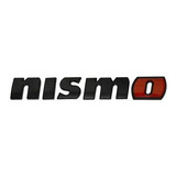 Emblema Letras Nissan Nismo Negro O Cromo Adhrerible