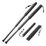 2pcs Defensa Personal De Bastón Retráctil 54cm Multifuncion