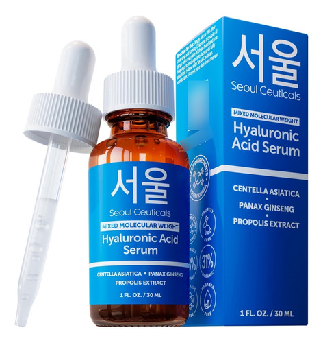 Seoulceuticals Suero Coreano De Acido Hialuronico Para La Ca