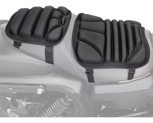 Cojín De Asiento De Gel For Motocicleta De 2 Piezas 2023