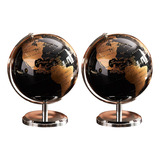 Globe 2x World Constellation Map Para Hogar, Mesa Y Escritor