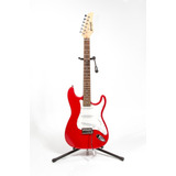 Guitarra Stratocaster Persian Esg11 Roja Nueva Con Estuche