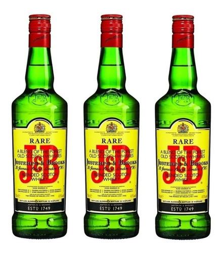 Whisky J&b X 3  +  Agitadores ®