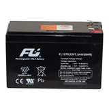 Bateria Fuli Battery 12v-7.5ah Para Ups Y Bancos De Baterias