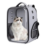 Mochila Transparente Transportadora Para Mascotas Gatos
