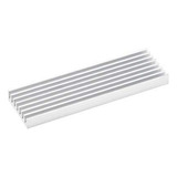 Disipador De Calor De Aluminio Uxcell M.2 70x22x6mm En Forma