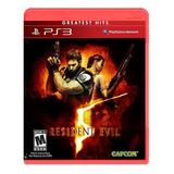 Jogo Seminovo Resident Evil 5 Greatest Hits Ps3